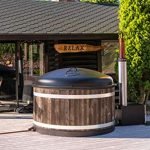 Kirami Original Chill Wood Fired Hot Tub Jacuzzi Package